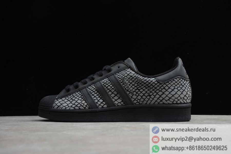 Atmos x Adidas Superstar 'R-SNK' Black FY6014 Unisex Shoes